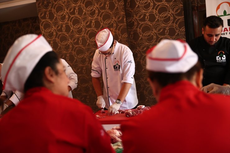 Adana'da "14. Tescilli Adana Kebabı Eğitim" programı başladı