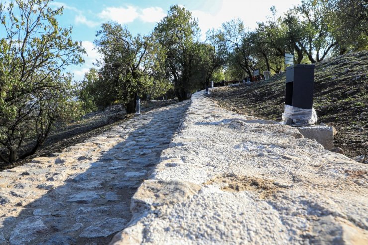 Akdamar Adası'nda peyzaj ve ışıklandırma çalışmaları sürüyor