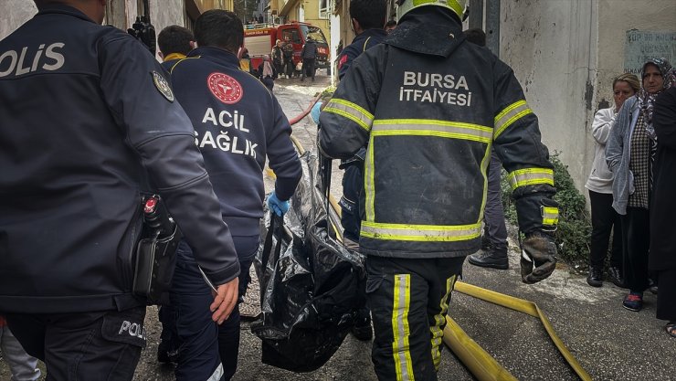 Bursa'da evde çıkan yangında bir bebek hayatını kaybetti