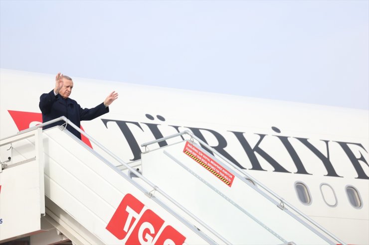 Cumhurbaşkanı Erdoğan, Almanya'ya gitti