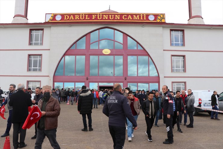 Erzurum'da akademisyen ve öğrenciler Filistin'e destek için yürüdü