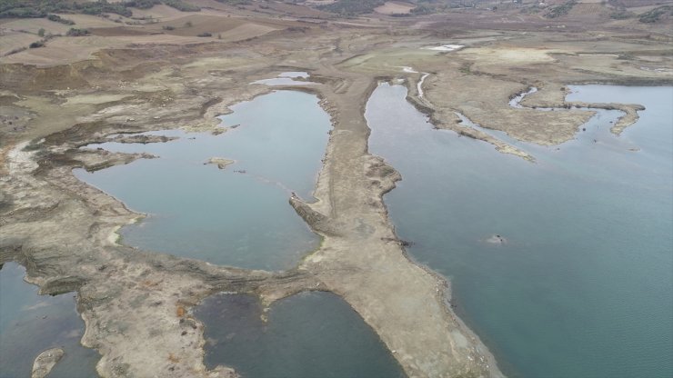 Tekirdağ'ın su ihtiyacını karşılayan barajda doluluk oranı yüzde 8'e düştü