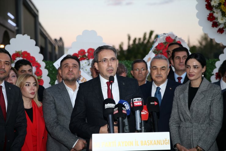 AK Parti Genel Başkan Yardımcısı Kandemir, Aydın'da konuştu: