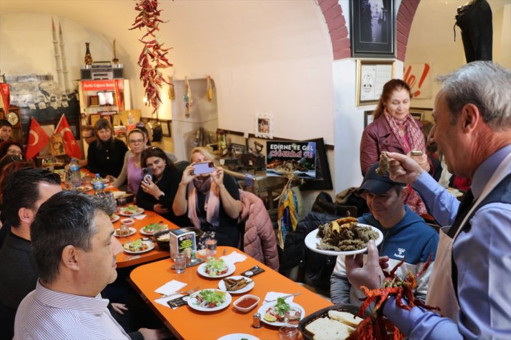 Bulgar turizmciler, TÜRSAB'ın davetlisi olarak Edirne'yi gezdi