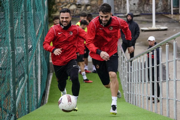 Gaziantep FK, MKE Ankaragücü maçının hazırlıklarını sürdürdü