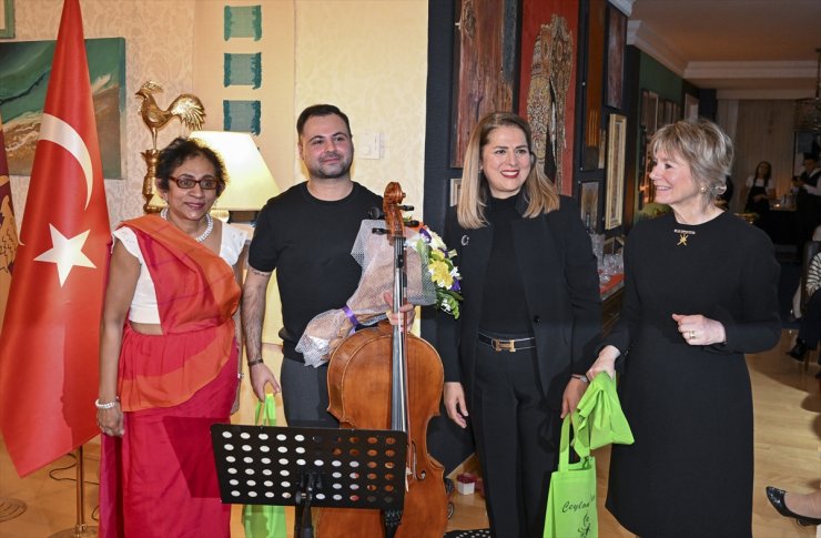 Sri Lanka'nın Ankara Büyükelçiliği ev sahipliğinde Cumhuriyet'in 100. yılı için konser düzenlendi