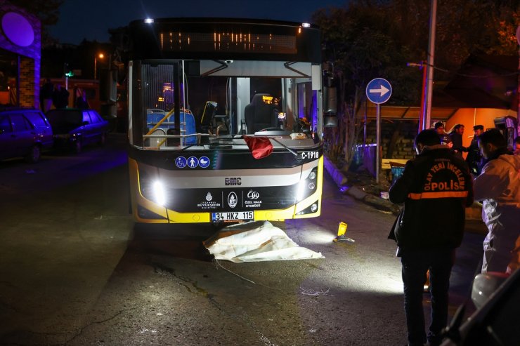 İstanbul’da İETT otobüsünün çarptığı kadın hayatını kaybetti