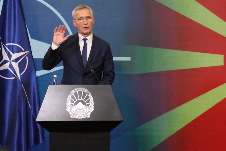 NATO Genel Sekreteri Stoltenberg, Kuzey Makedonya'yı ziyaret etti: