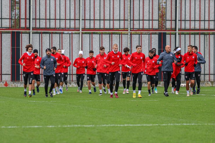 Samsunspor, Beşiktaş maçının hazırlıklarını sürdürdü