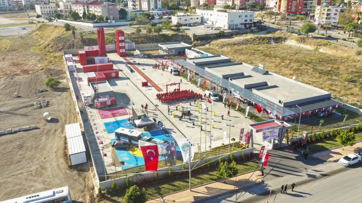 Mersin'de itfaiye personeli yetiştirecek Ata Eğitim Merkezi açıldı