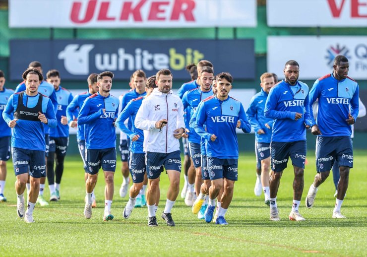 Trabzonspor, Sivasspor maçının hazırlıklarını sürdürdü