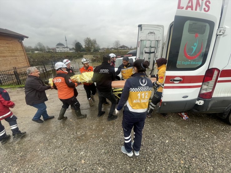 Düzce'de sel tatbikatı yapıldı