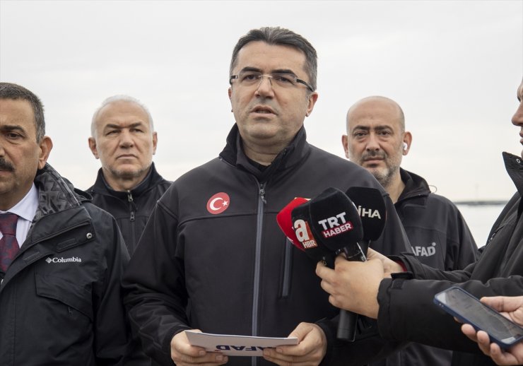 AFAD Başkanı Memiş'ten Zonguldak'ta batan gemiye ilişkin açıklama: