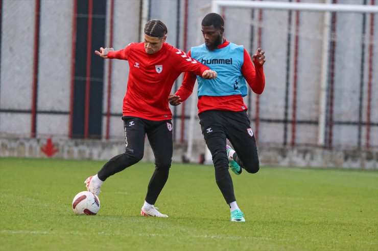 Samsunspor, Beşiktaş maçı hazırlıklarını sürdürdü