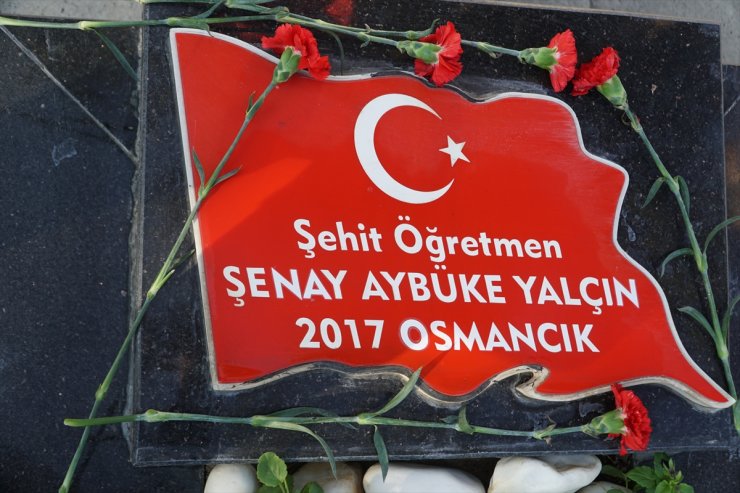 Şehit öğretmen Şenay Aybüke Yalçın Öğretmenler Günü'nde anıldı