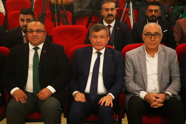 Gelecek Partisi Genel Başkanı Davutoğlu, partisinin Tekirdağ il kongresine katıldı