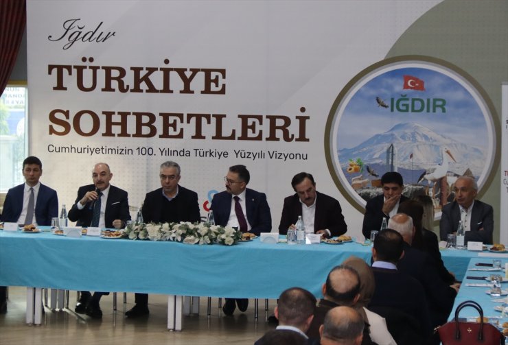 Iğdır'da "Türkiye Sohbetleri" toplantısı düzenlendi