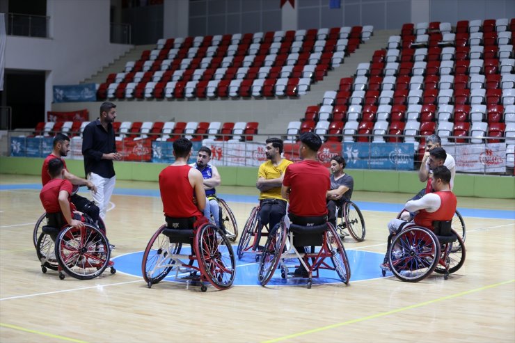 Tekerlekli Sandalye Basketbol Süper Ligi'nde Muş temsilcisinin hedefi üst sıralar