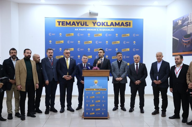 AK Parti Grup Başkanı Abdullah Güler, Mersin'de konuştu: