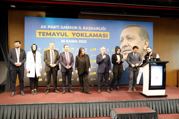 AK Parti Samsun'da aday adayları için temayül yoklaması yaptı