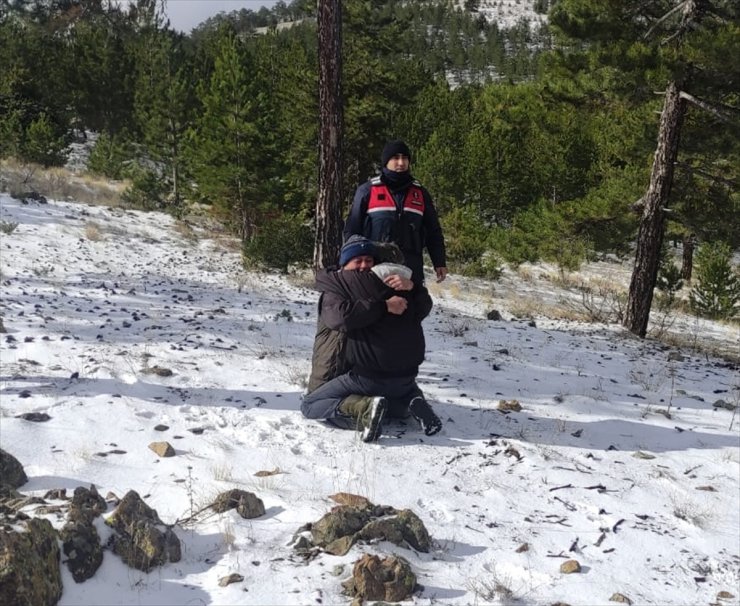 Burdur'da avlanmak için çıktığı yaylada kaybolan kişi bulundu