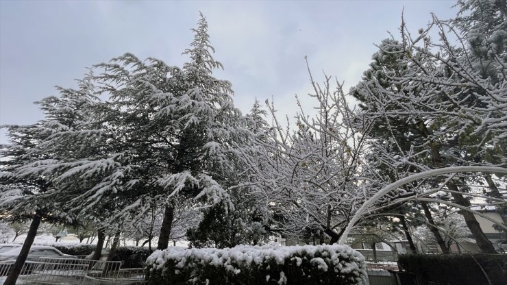 Kayseri ve Yozgat'ta kar yağışı etkili oluyor