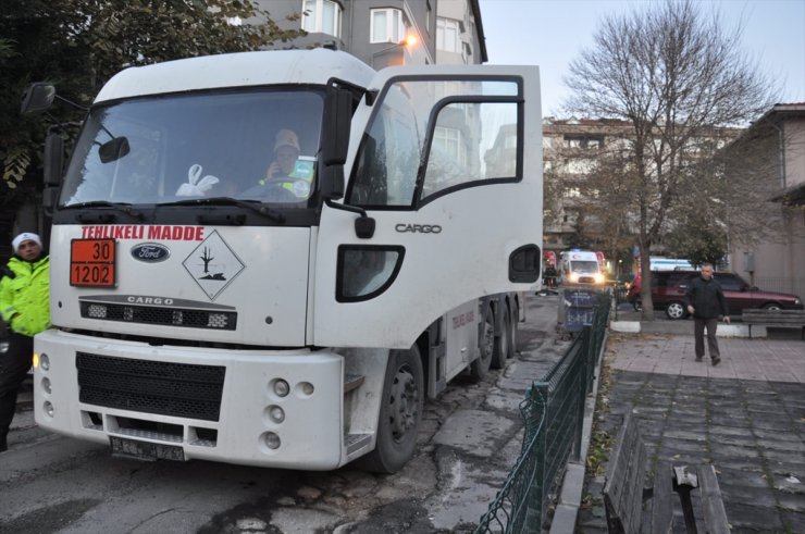 Tekirdağ'da tankerin çarptığı yaya hayatını kaybetti