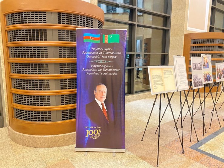 Türkmenistan'da Haydar Aliyev'in doğumunun 100. yılı kutlandı