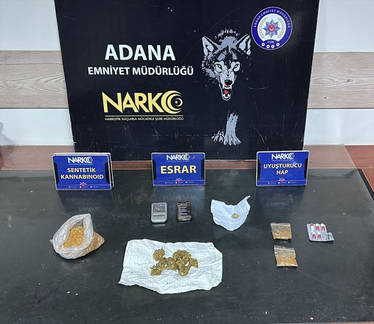 Adana'da uyuşturucu operasyonunda yakalanan 6 zanlıdan 4'ü tutuklandı