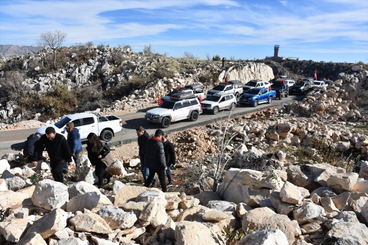 Giresun Çotanak Off-Road ekibi Gabar Dağı'na çıktı