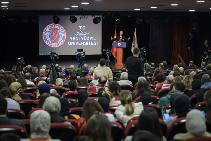 TBMM Başkanı Kurtulmuş, Yeni Yüzyıl Üniversitesi 2023-2024 Akademik Yılı Açılış Töreni'nde konuştu: