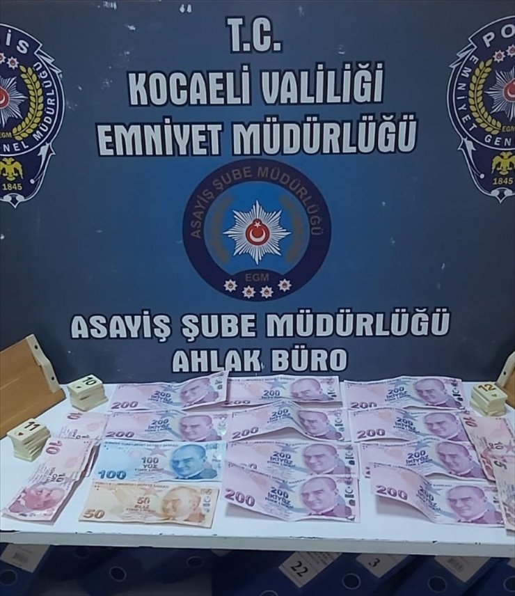 Kocaeli'de kumar oynayan 7 kişiye para cezası verildi