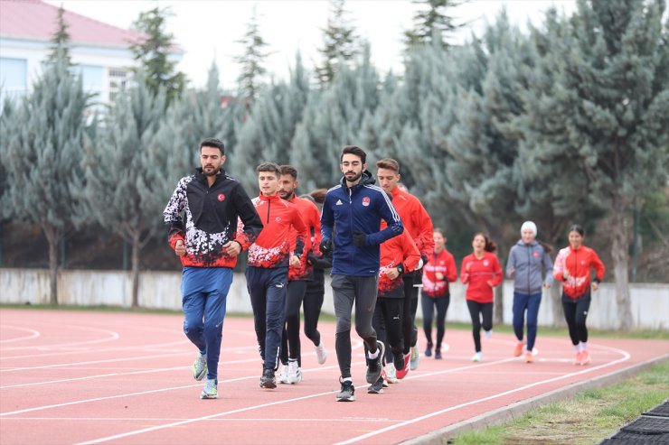 Atletizm Milli Takımı, uluslararası organizasyonlara Diyarbakır'da hazırlanıyor