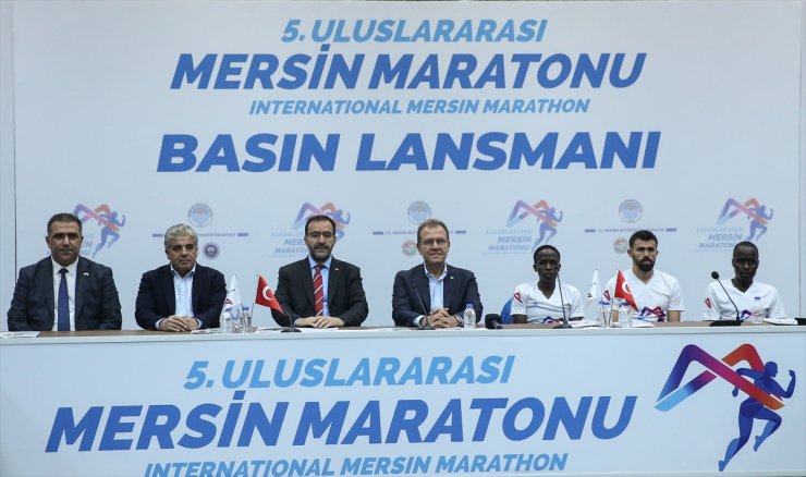 "Uluslararası Mersin Maratonu"nun tanıtım toplantısı yapıldı