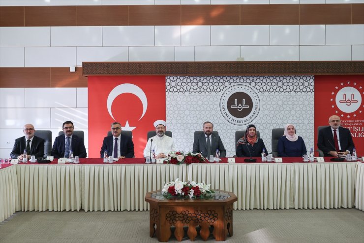 Diyanet İşleri Başkanı Erbaş, "Akademi İstişare Kurulu Toplantısı"nda konuştu: