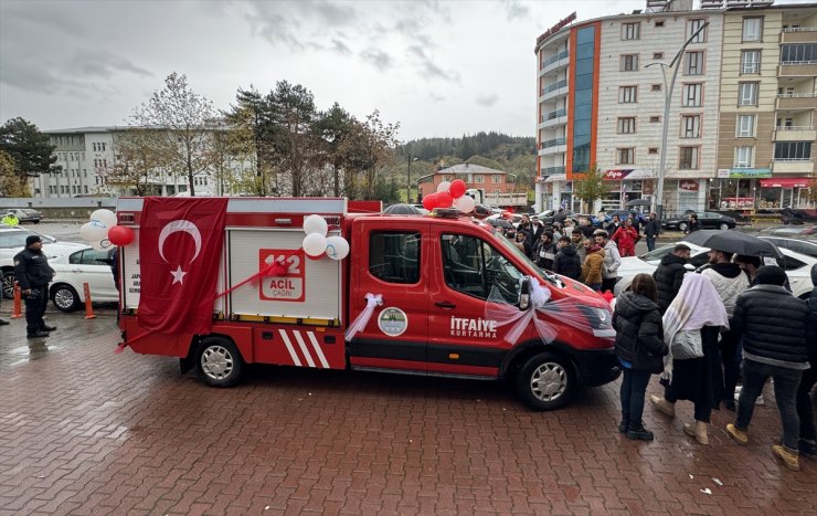 Japonya'dan Bingöl'e arama kurtarma aracı desteği