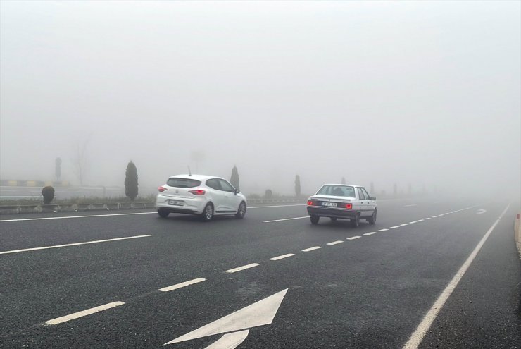 Kastamonu'da sis etkili oluyor