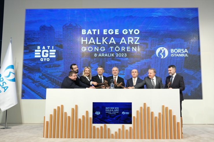 Borsa İstanbul'da gong Batı Ege GYO için çaldı