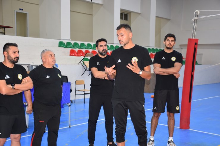 Cizre Belediyespor, TÜRŞAD maçı hazırlıklarını sürdürdü