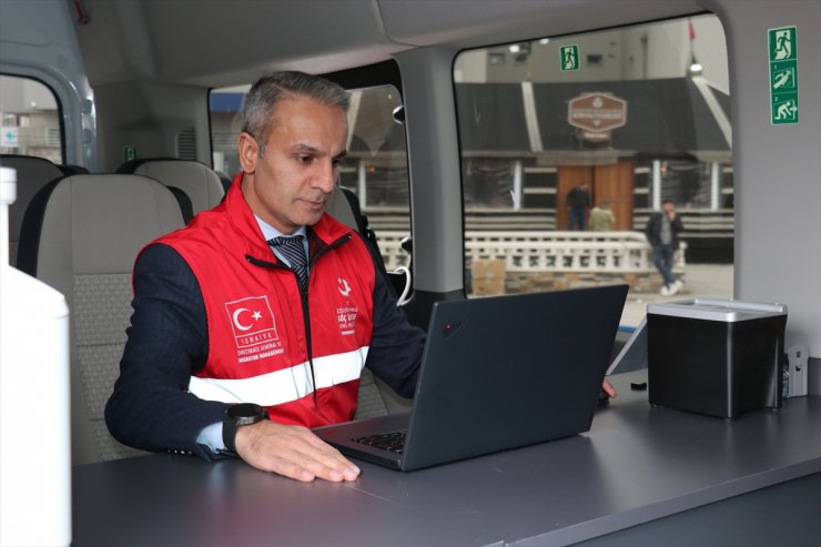 Düzensiz göçmelerin tespitini yapan Mobil Göç Noktası aracı Erzurum'da hizmete başladı