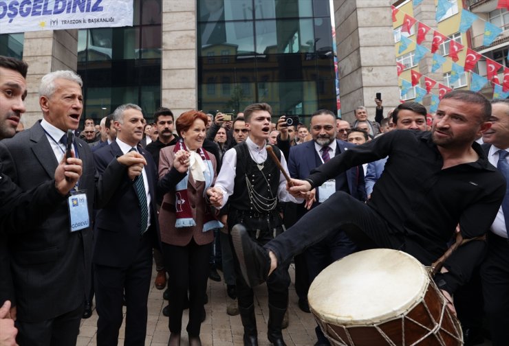 İYİ Parti Genel Başkanı Akşener, Trabzon'da teşkilat buluşmasında konuştu: