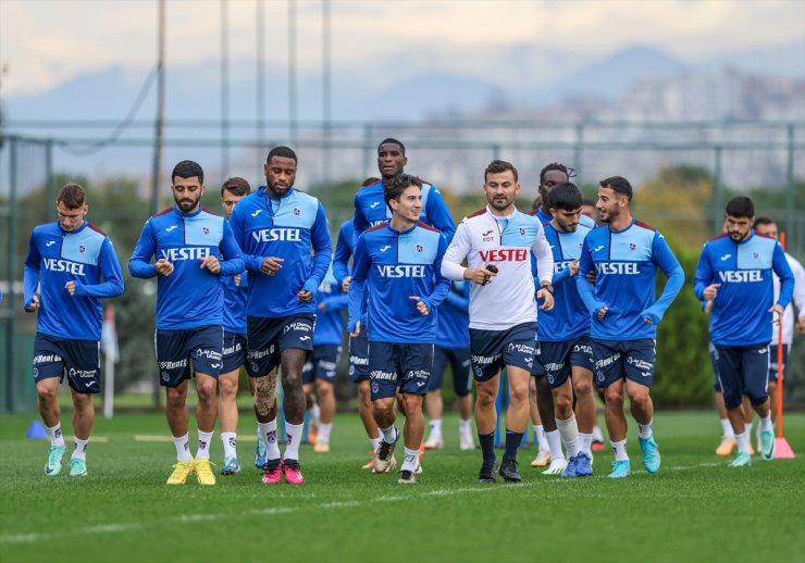 Trabzonspor, Gaziantep FK maçı hazırlıklarını sürdürdü