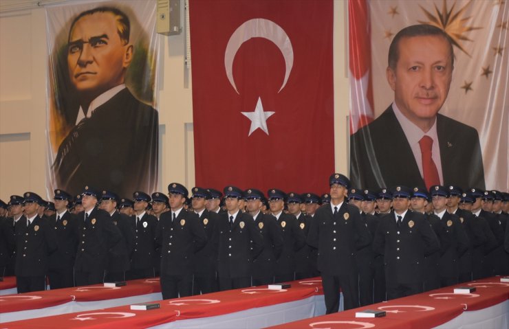 Afyonkarahisar'da 439 polis adayı mezun oldu