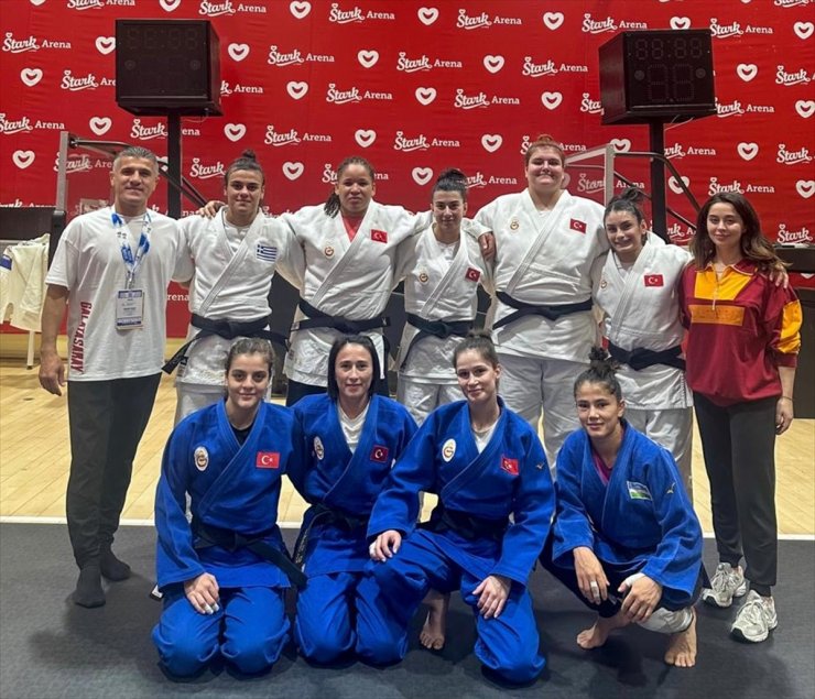 Galatasaray Kadın Judo Takımı, Avrupa Kulüpler Şampiyonası'nda bronz madalya kazandı