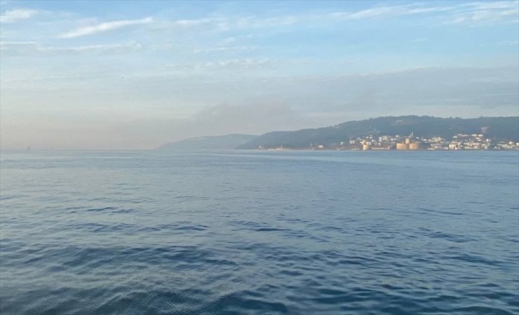 Çanakkale Boğazı'nda yoğun sis nedeniyle gemi trafiği durduruldu