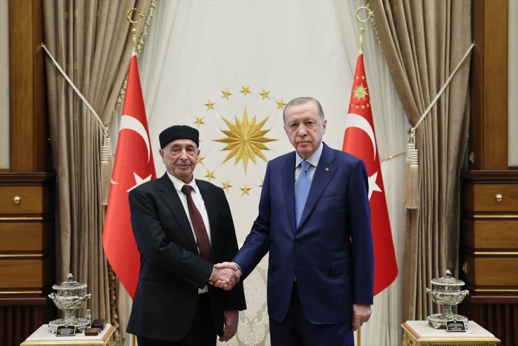 Cumhurbaşkanı Erdoğan, Libya Temsilciler Meclisi Başkanı Salih'i kabul etti