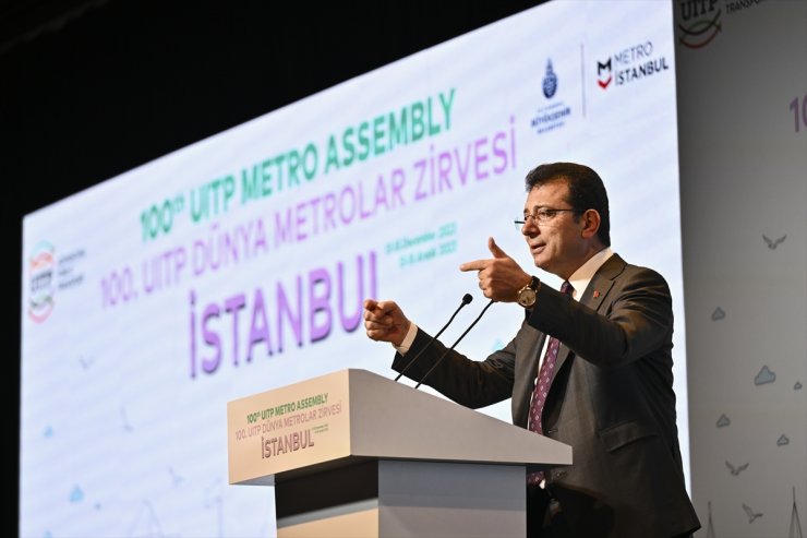 "Dünya Metrolar Zirvesi"nin açılış oturumu İstanbul'da yapıldı