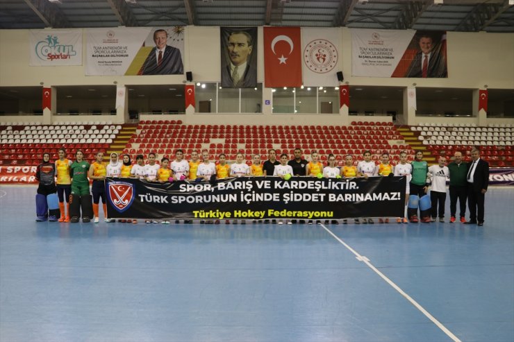 Amasya'da hokey maçında hakem Meler'e yapılan saldırı kınandı