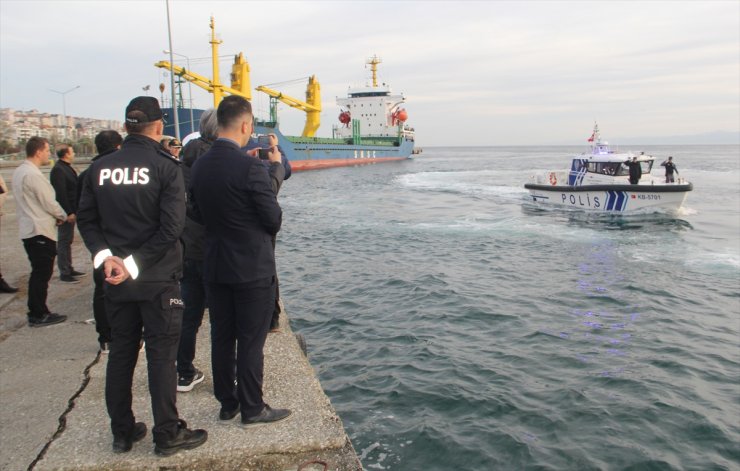 Sinop’ta şehit polis memurunun adının verildiği kontrol botu hizmete alındı