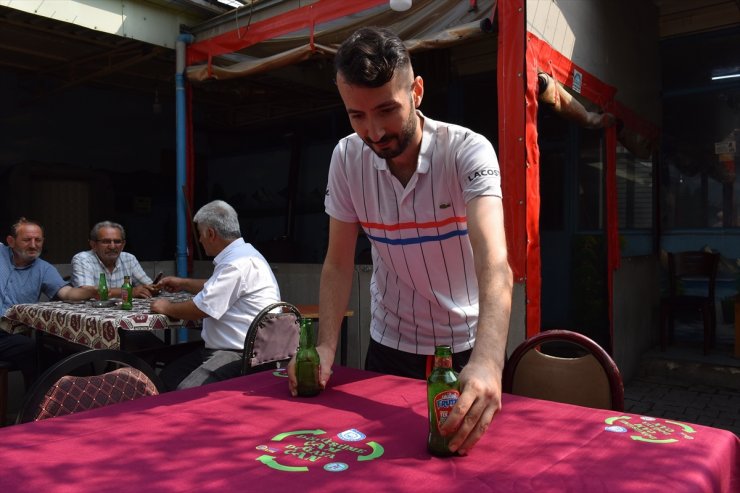 Bursa'da Yıldırım Belediyesi kafeterya ve kahvehanelerden 3 ayda 52,3 ton cam atık topladı